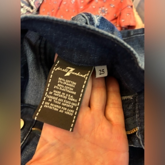 Seven for all Mankind mid rise skinny jeans - Picture 2 of 6